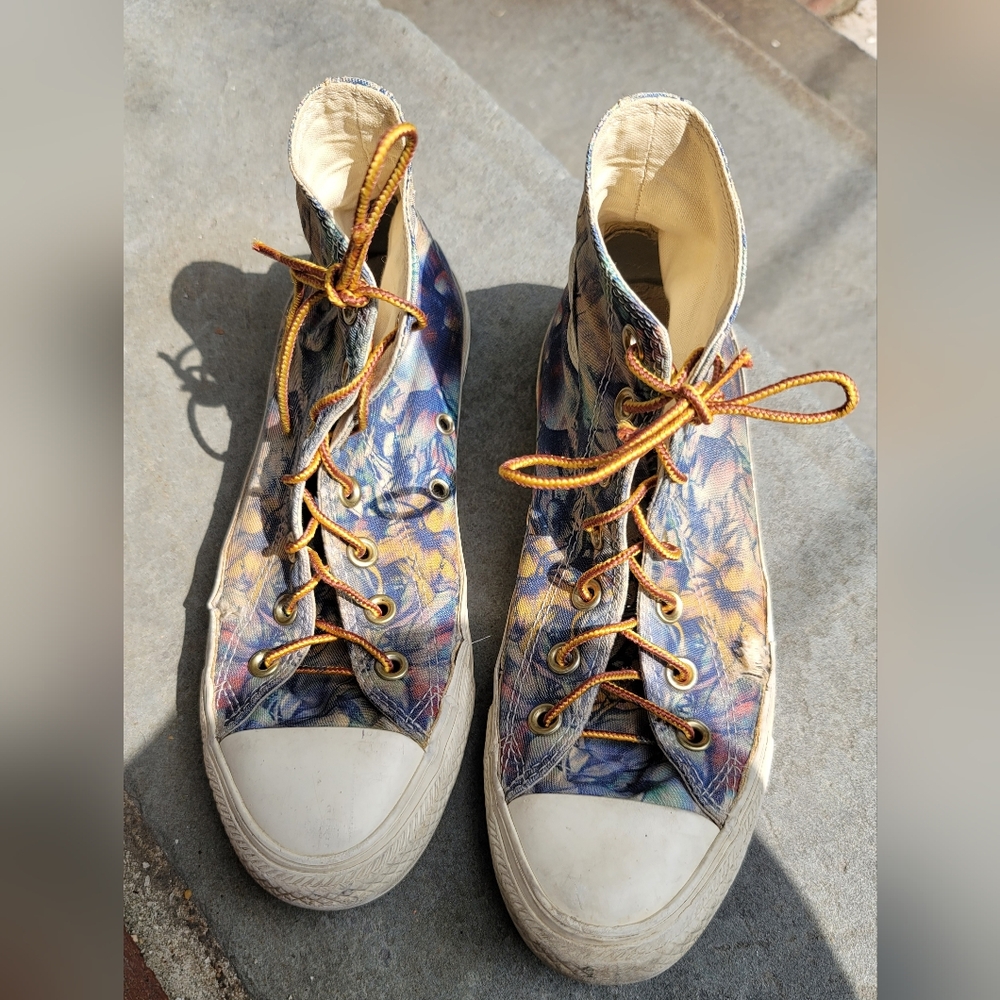 Converse All Star Chuck Taylor Hawaiian Flowers- Women's Size 7